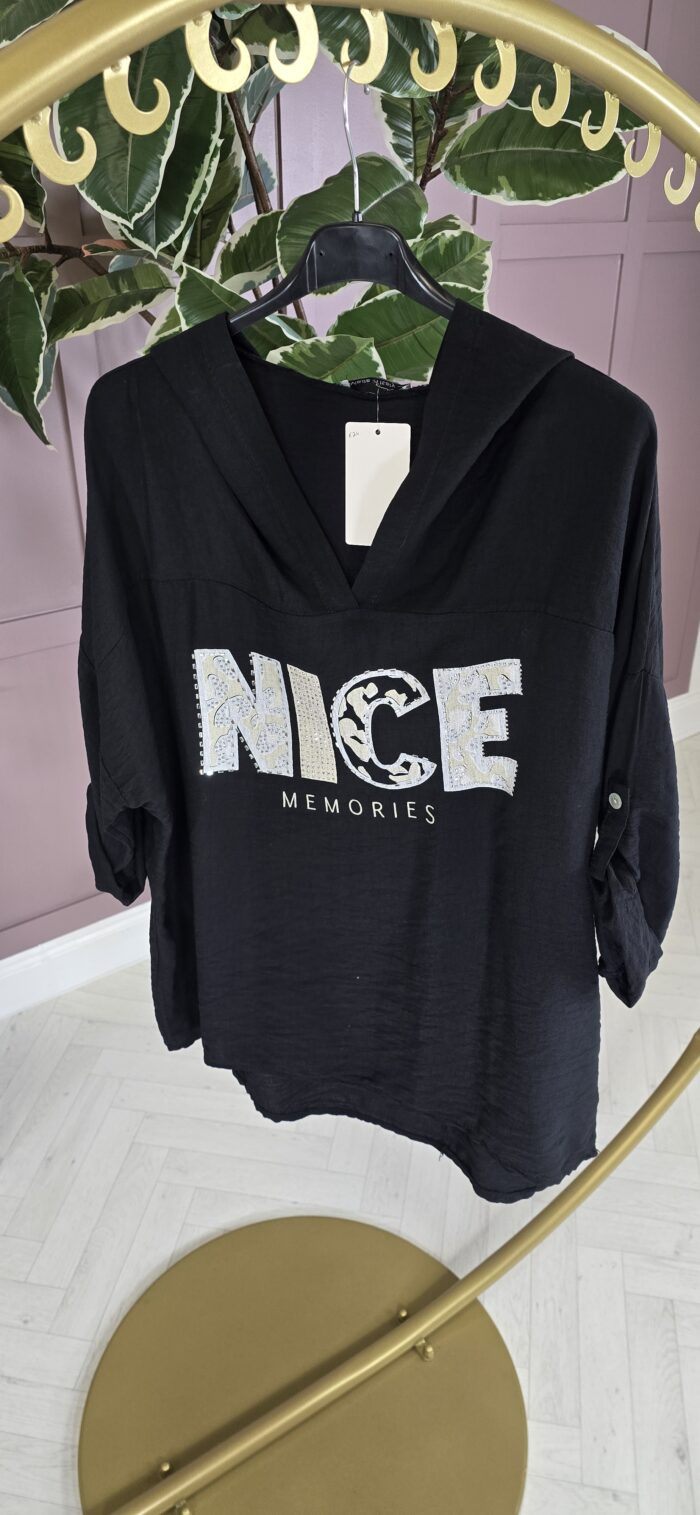 Nice Memories Black Top