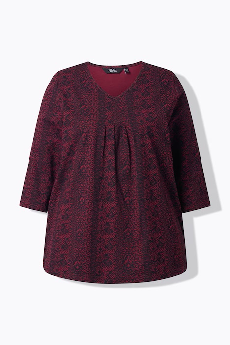UllaPopken Mixed Pattern Tee - Image 3