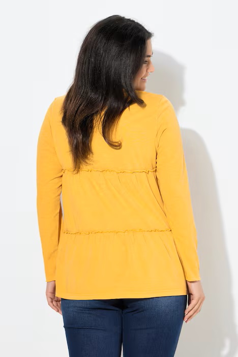 UllaPopken Ruffled Flounce Tee - Image 3