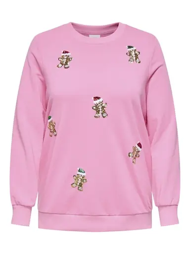 ONLY Gingerbread Man Jumper - Image 3