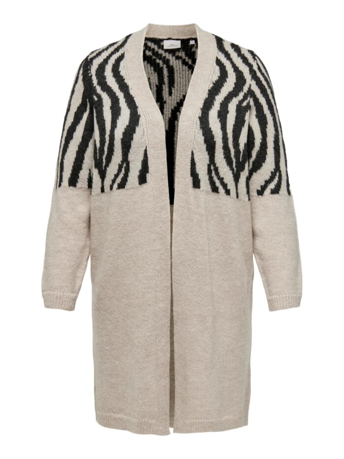ONLY  Knitted Cardigan (White) - Image 3