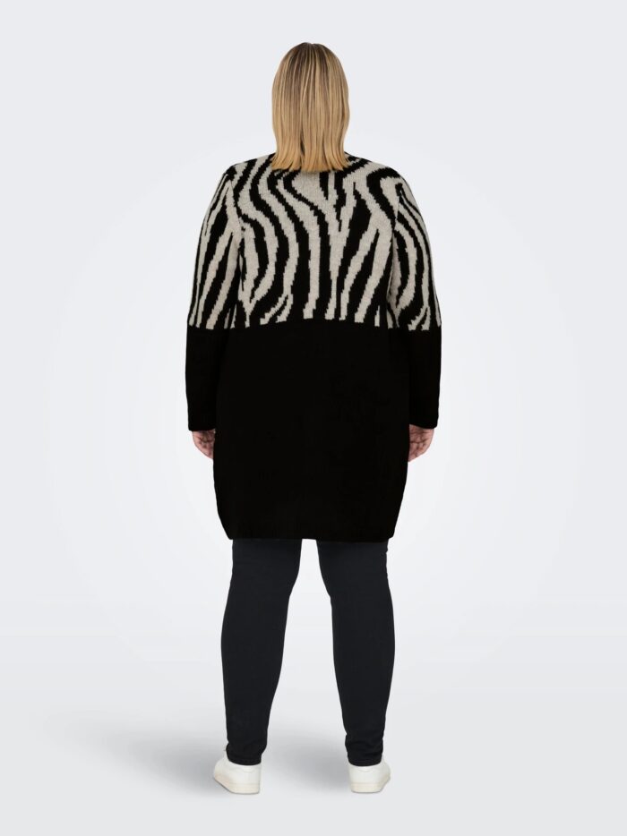 ONLY  Knitted Cardigan (Black) - Image 4