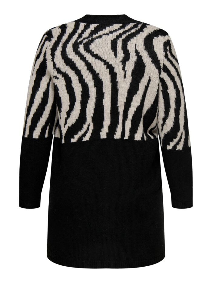 ONLY  Knitted Cardigan (Black) - Image 2