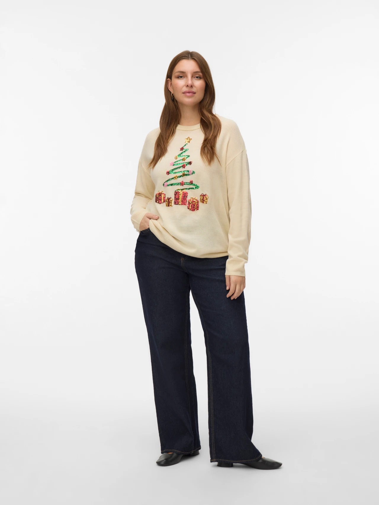 VeroModa Christmas Tree Jumper