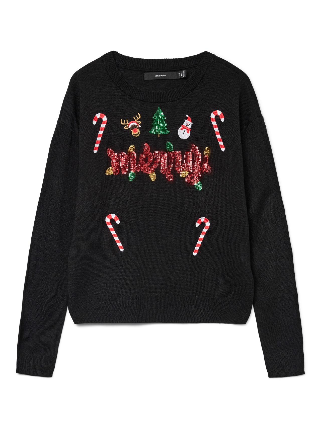 VeroModa Merry Christmas Jumper - Image 3