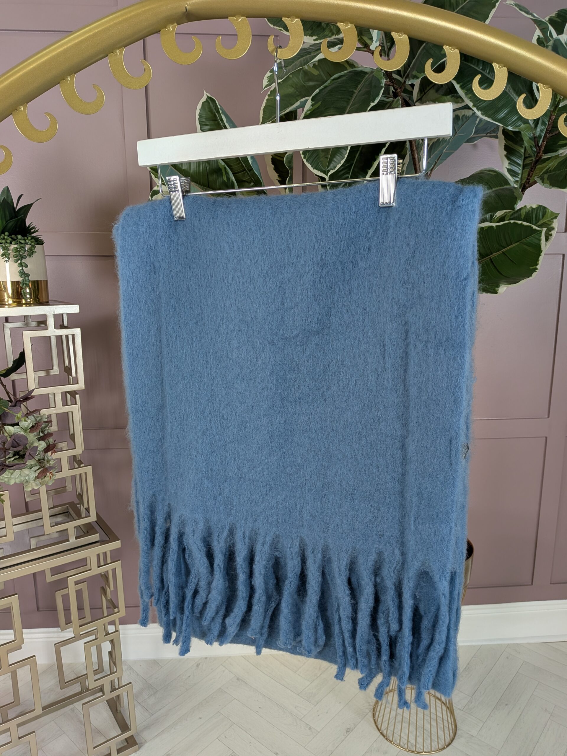Denim Blue Cosy Scarf