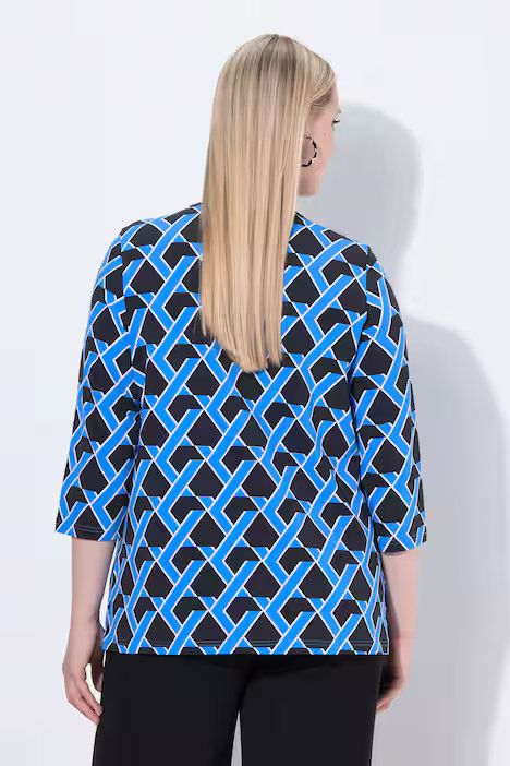 UllaPopken Geometric Print Tee - Image 4