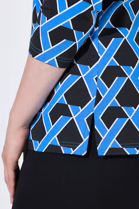 UllaPopken Geometric Print Tee - Image 3