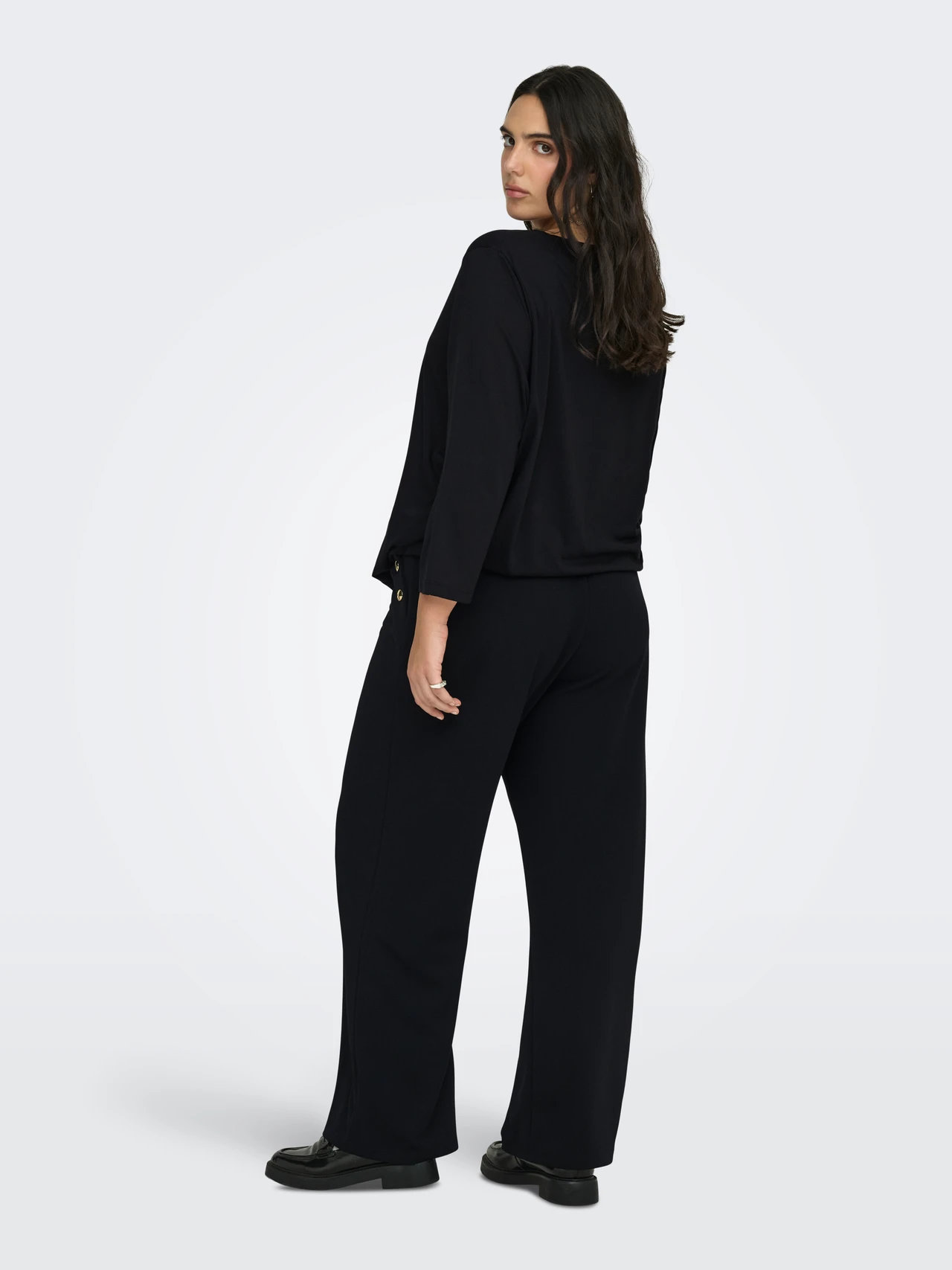 ONLY Gold Button Trousers - Image 6