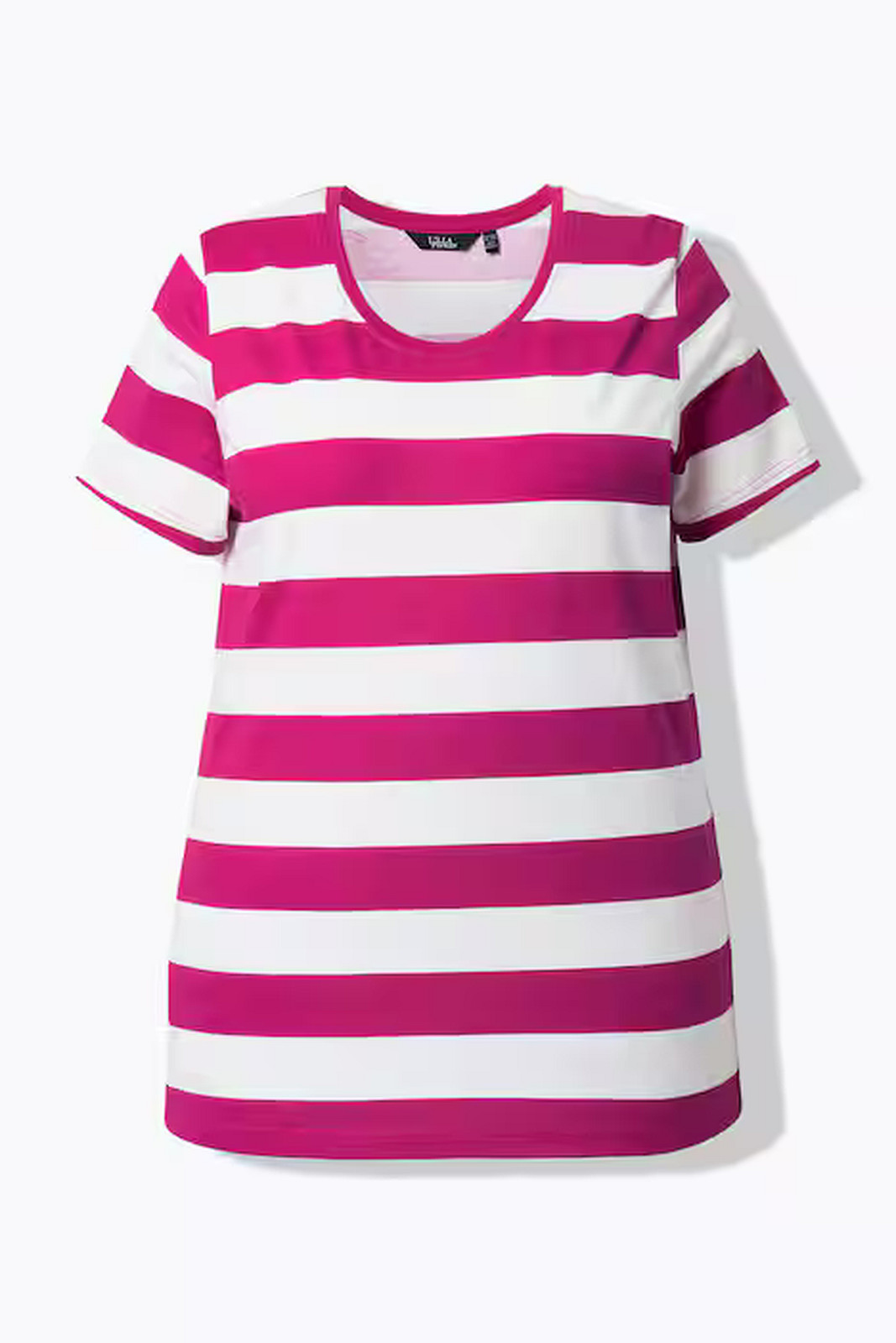 UllaPopken Fuchsia Striped Tee - Image 3