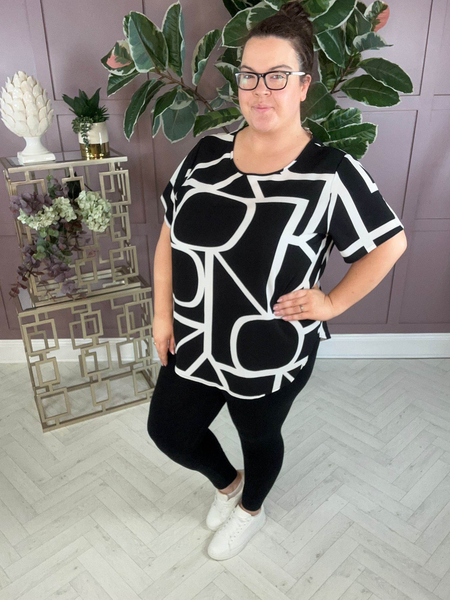 ONLY Carvica Geometric Top