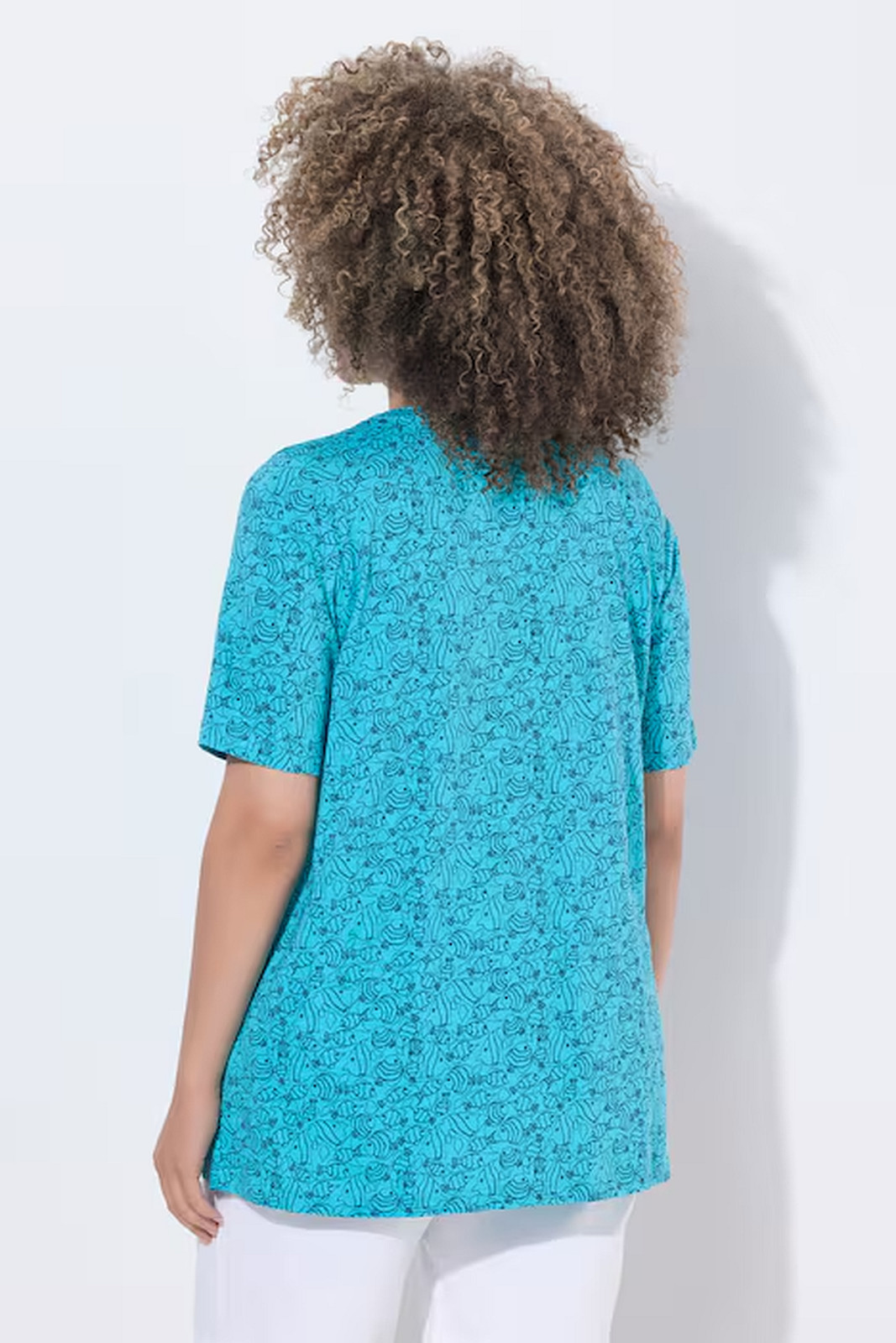 UllaPopken Fish Print Tee - Image 3