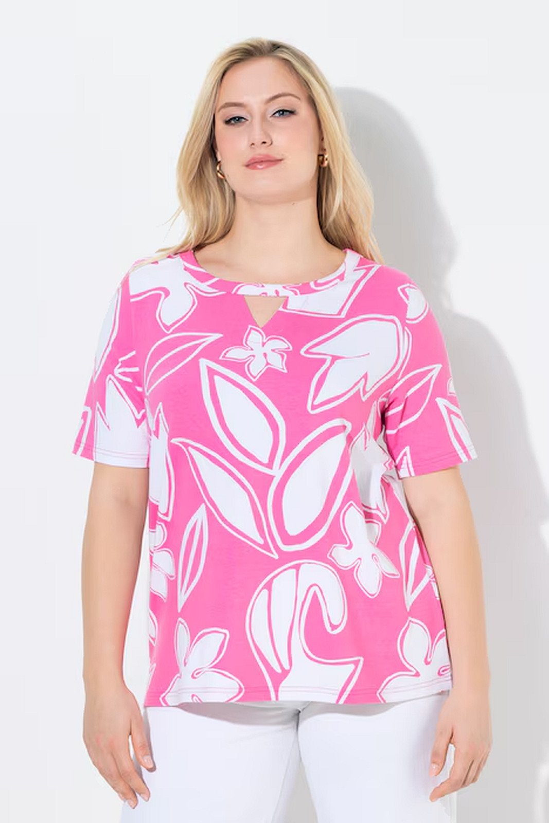 UllaPopken Modern Floral Tee - Image 4