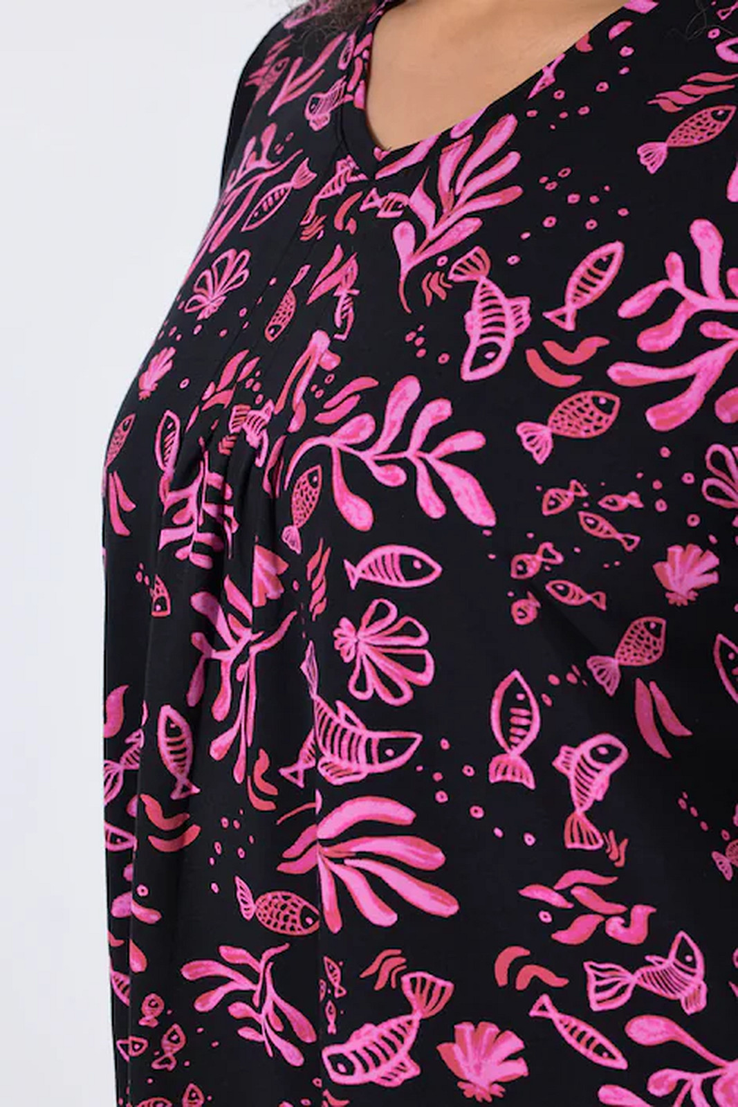 UllaPopken Maritime Print Tee - Image 2