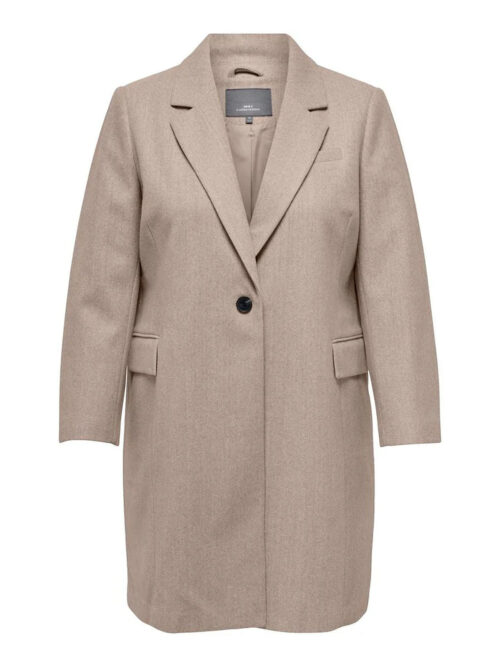 Only Carmakoma Taupe Coat