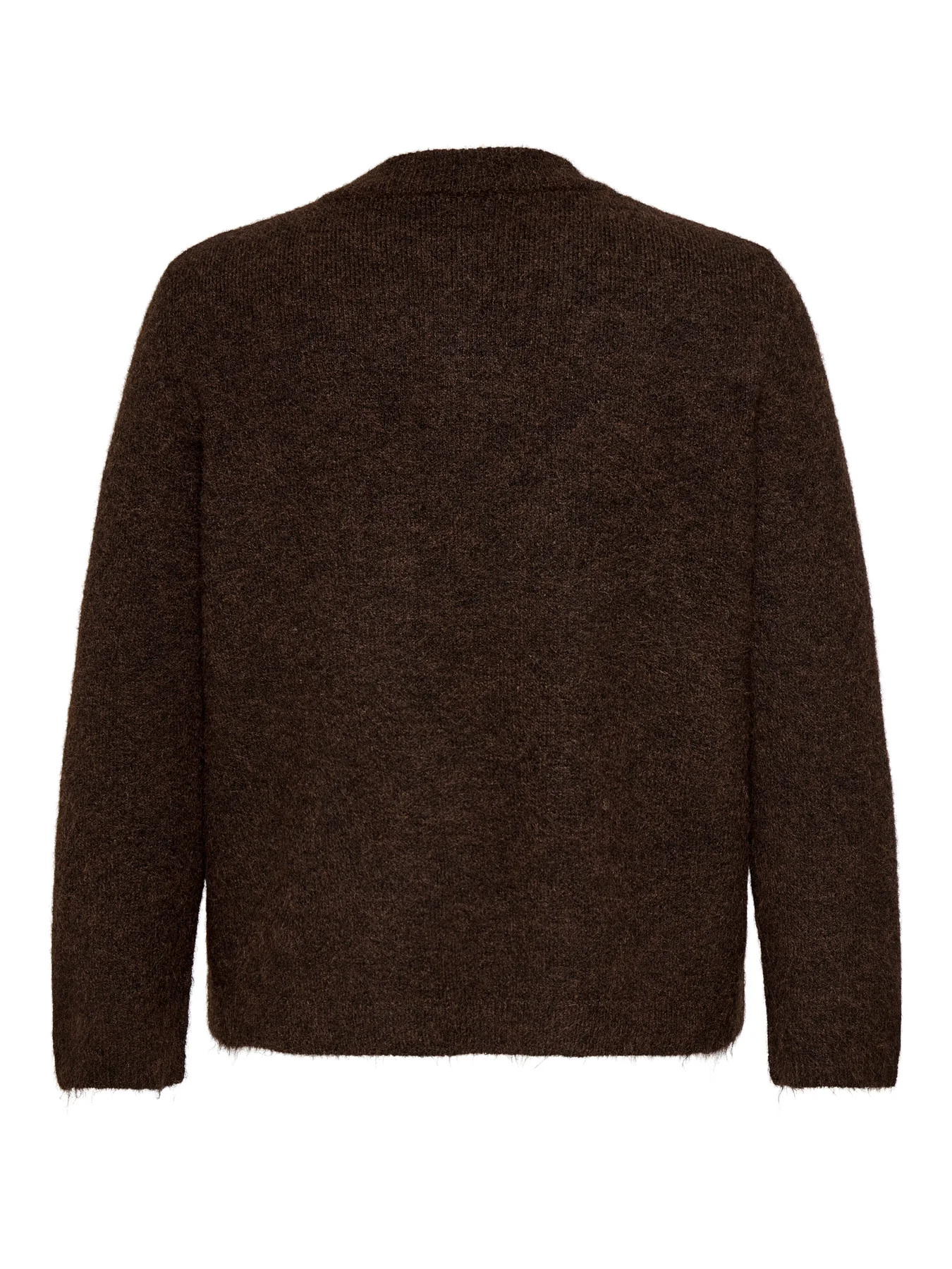ONLY Chocolate Pearl Knit Cardigan - Image 2