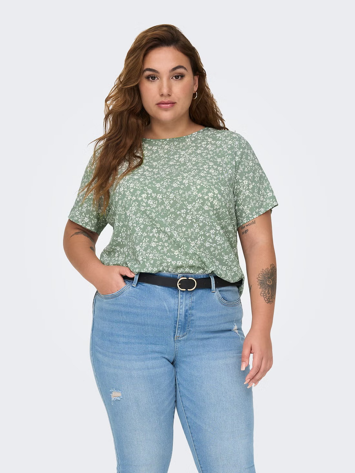 Only Sage Meadow Basic Top - Image 2