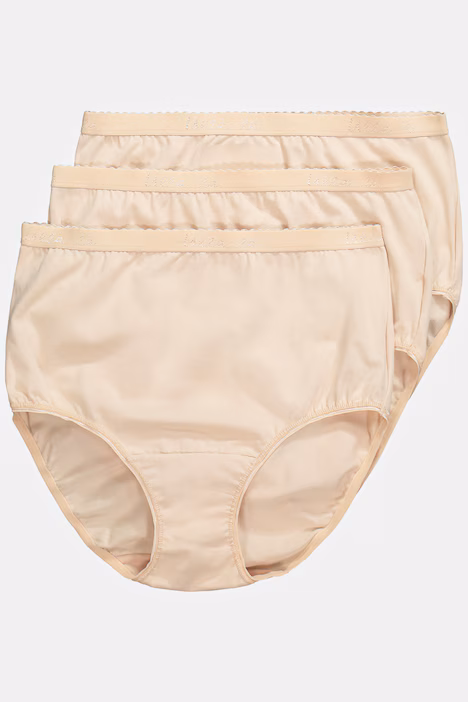 UllaPopken Nude Ulla-La 3 Pack Underwear