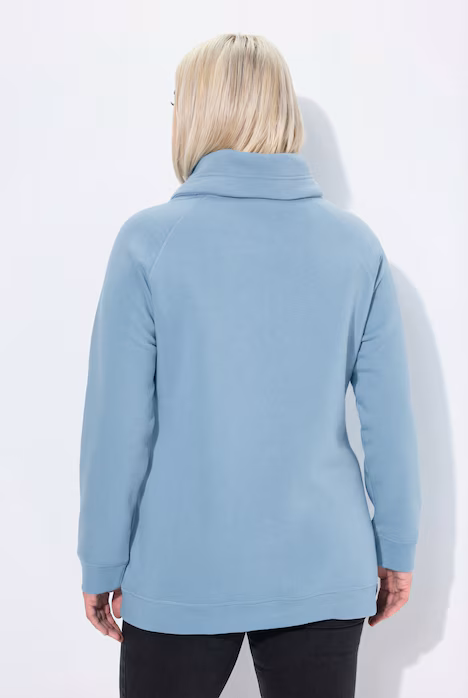 UllaPopken Cowl Neck (Sky Blue) - Image 3