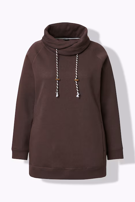 UllaPopken Cowl Neck (Chocolate) - Image 5